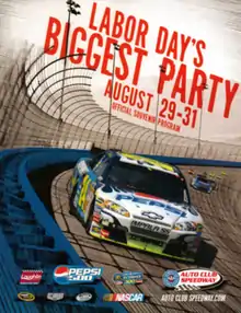 2008 Pepsi 500 program cover