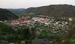 View of the village