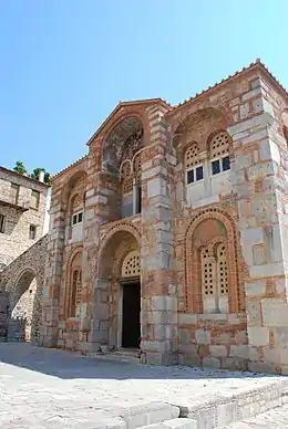 Image 70Exterior view of Hosios Loukas monastery, artistic example of the Macedonian Renaissance (from History of Greece)