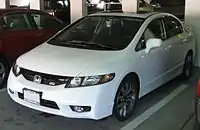 2009 Honda Civic Si Sedan (FA5; facelift, US)