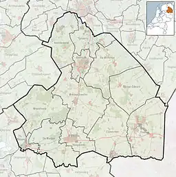 Vledder is located in Drenthe