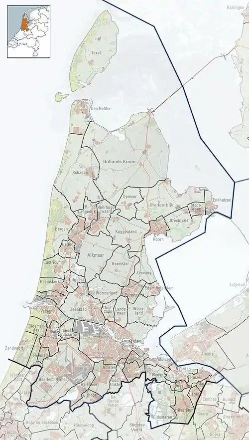 De Rijp is located in North Holland