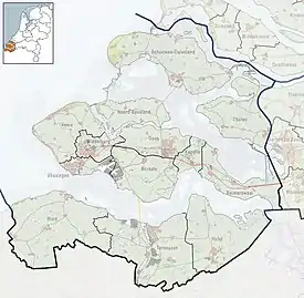 Sint-Annaland is located in Zeeland