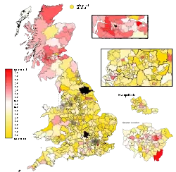 Labour to Liberal Democrat swing