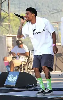 Jerry (then Hodgy Beats) performing in July 2011