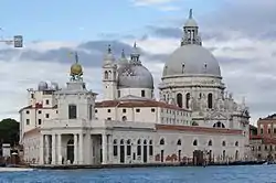 View of Punta della Dogana, facing northwest.