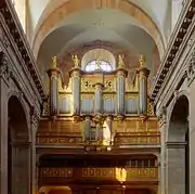 The Valtrin/Callinet/Schwenkedel organ in the cathedral of Belfort. Ablitzer is the titular organist of this cathedral.