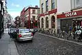 View facing east towards Temple Bar's main square