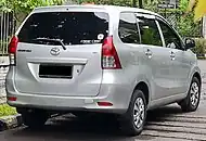 2013 Avanza 1.3 E (F651RM, Indonesia)