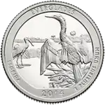 Everglades quarter