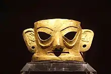 Gold mask