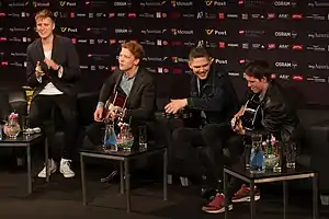 Anti Social Media in 2015(L-R: David Vang, Philip Thornhill, Emil Vissing, and Nikolaj Tøth)