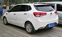 Kia K2 hatchback (China; facelift)