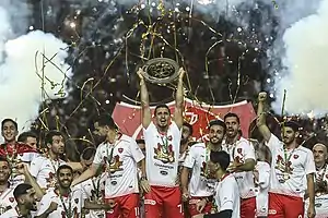 2018–19 Hazfi Cup Final in Foolad Arena.