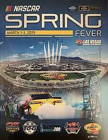 2019 Pennzoil 400 program cover