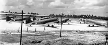 20th Transport Squadron aircraft at Howard Field in 1943