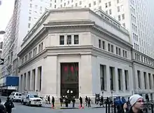  Photograph of the entrance to 23 Wall Street