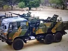 25mm Self-propelled anti-aircraft guns of Myanmar Army