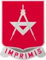 Distinctive unit insignia of the 30th Engineer Battalion, US Army