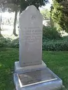 30th Division World War I Monument located just outside Springwood Cemetery, Greenville, SC