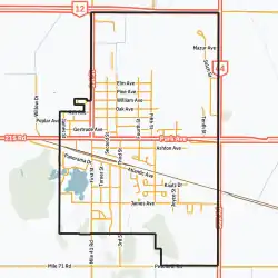 Town boundaries