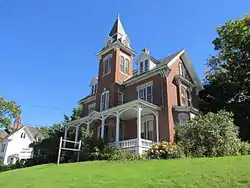 James C. Lord house, Lewiston, Maine, 1885.