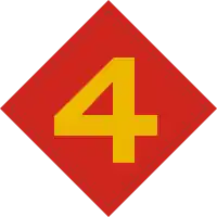 Logo of the US 4th Marine Division