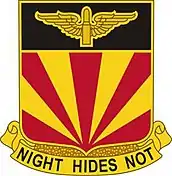 56th Air Defense Artillery Regiment"Night Hides Not"