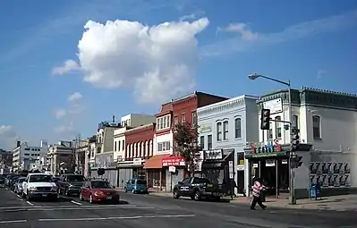 The 800 block of H Street NE in the Near Northeast neighborhood