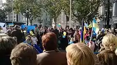 Euromaidan in Valencia (10 December 2013)