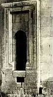 Entrance of the mausoleum