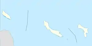 Map showing the location of Bonaire National Marine Park