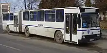 Image 236DAC 117UD articulated bus in Uzinelor, Romania (from Articulated bus)