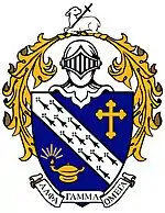 The Crest of Alpha Gamma Omega