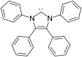 Wanzlick's original tetraphenylimidazol-2-ylidene isolated and characterized at DuPont. external viewer.