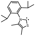 Stable thiazol-2-ylidene (vitamin B1 analog). external viewer.