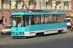 AKSM-60102 - second-generation tram in Minsk