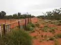 Toorale National Park stock fence (2021).