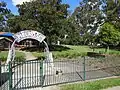 Melrose Park, 76 Rose Street, with skate park, bowls, children's area, and cricket oval (2021).