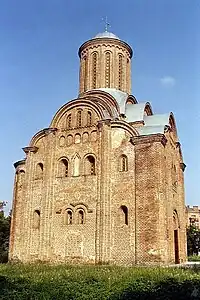 The Piatnytska Church (c. 1201, restored after World War II)