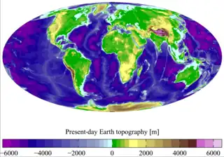 Image 67Relief of Earth's crust (from Earth)