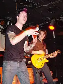 A Static Lullaby performing in November 2011