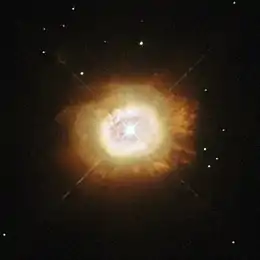 a giant smouldering star