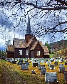 Exterior of the church.