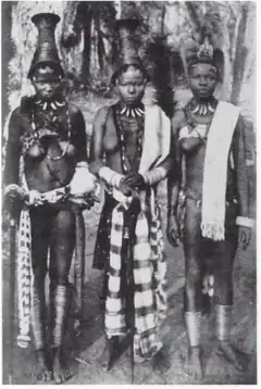 "A proud trio", Igbo women