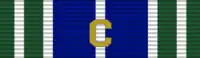 Army Achievement Ribbon with "C" Device