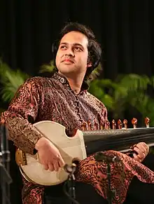 Aayush Mohan performing in Delhi, 2022