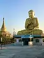 Abara Mudra Buddhist Statue.