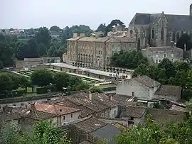 The royal abbey of Our Lady, in Celles-sur-Belle