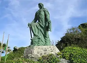 The statue of Abd-ar-Rahman I